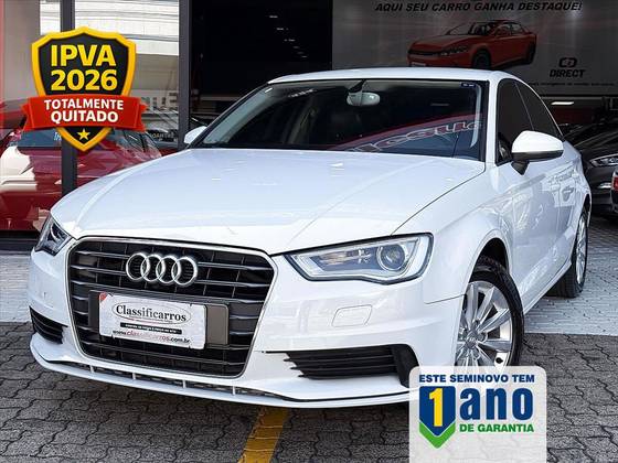 AUDI A3 1.4 TFSI SEDAN ATTRACTION 16V GASOLINA 4P S-TRONIC